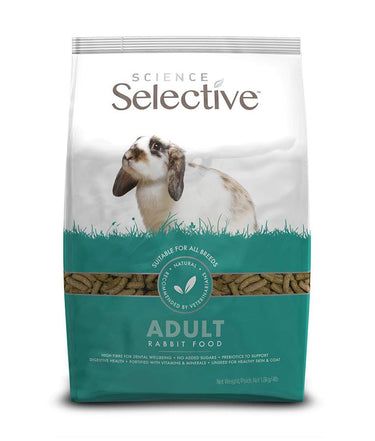 Supreme Science Selective Adult Rabbit Food 1.8kg - 1.8KG